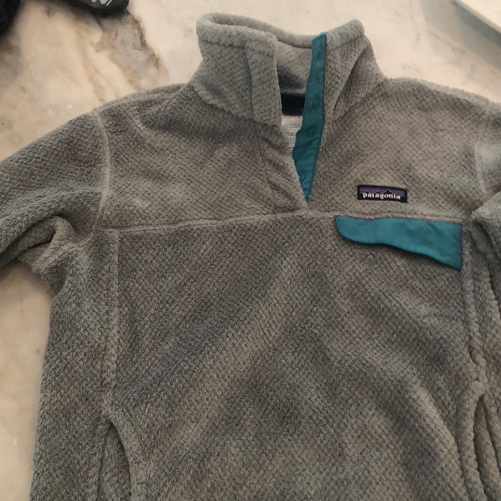 Patagonia re-tool snap t fleece pullover